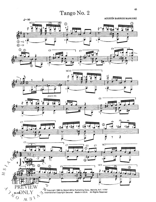 Guitar Works of Agustín Barrios Mangoré, Vol. IV 吉他 | 小雅音樂 Hsiaoya Music