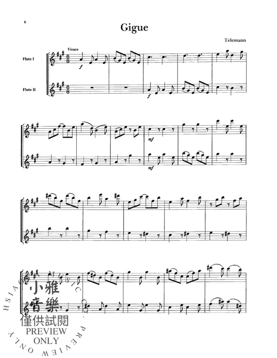Belwin Master Duets (Flute), Intermediate Volume 1 二重奏 長笛 | 小雅音樂 Hsiaoya Music