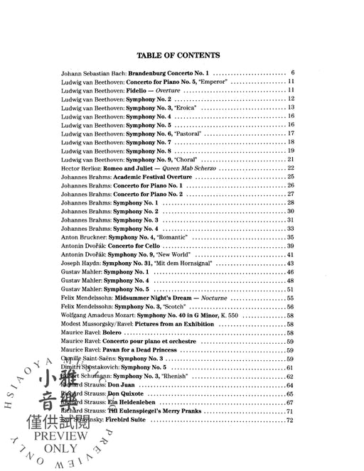 Horn Player's Audition Handbook 法國號 | 小雅音樂 Hsiaoya Music