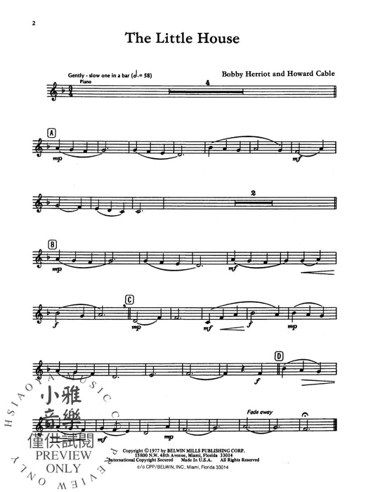 Solo Sounds for Trumpet, Volume I, Levels 1-3 獨奏 小號 | 小雅音樂 Hsiaoya Music