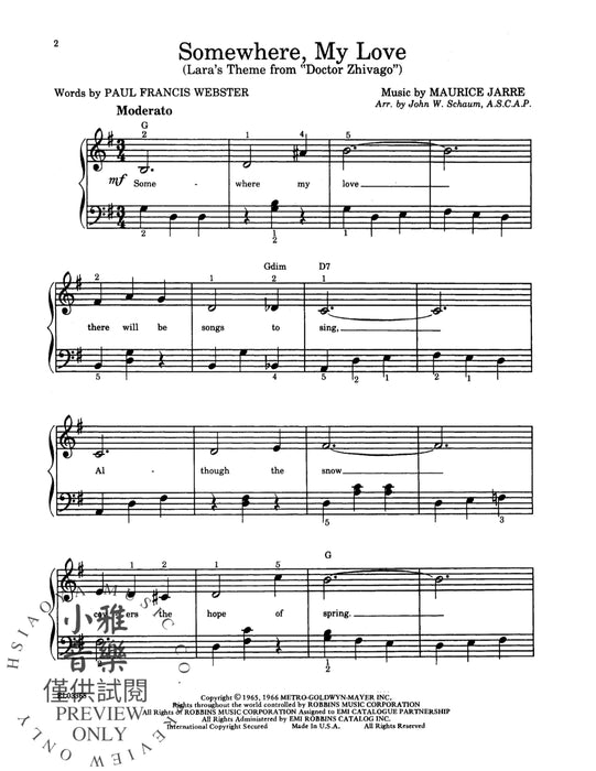 John W. Schaum Popular Piano Pieces, A: The Red Book 鋼琴 小品 | 小雅音樂 Hsiaoya Music