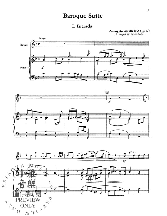 Belwin Master Solos, Volume 1 (Clarinet) 獨奏 豎笛 | 小雅音樂 Hsiaoya Music