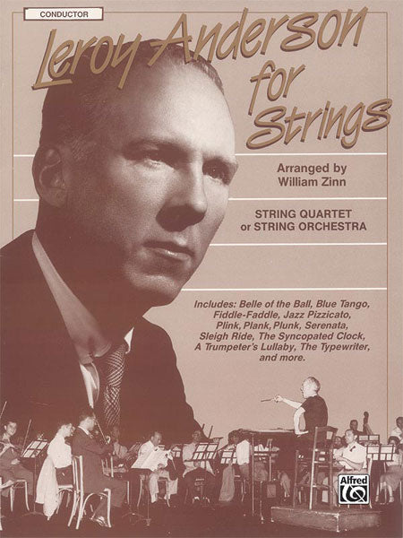 Leroy Anderson for Strings For String Quartet or String Orchestra 弦樂四重奏弦樂團 總譜 | 小雅音樂 Hsiaoya Music