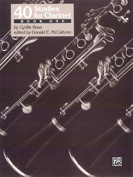40 Studies for Clarinet, Book 1 豎笛 | 小雅音樂 Hsiaoya Music