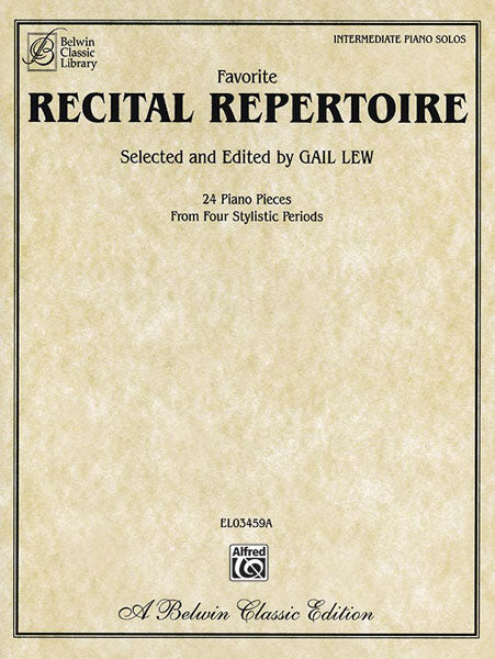 Favorite Recital Repertoire | 小雅音樂 Hsiaoya Music