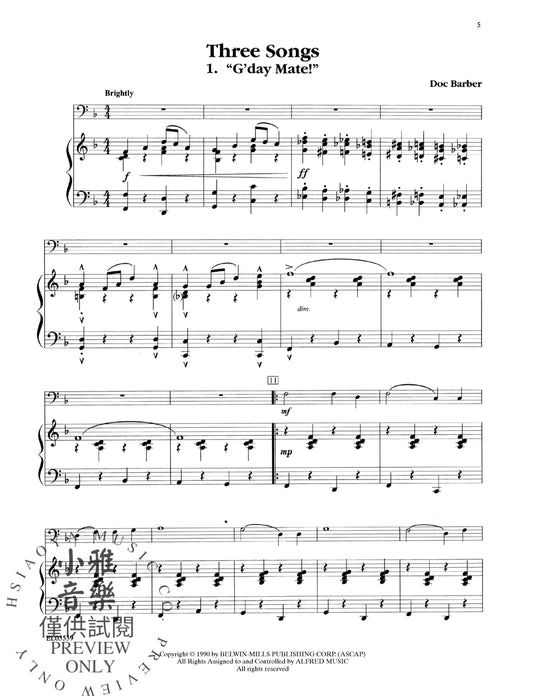 Belwin Master Solos, Volume 1 (Trombone) 獨奏 長號 | 小雅音樂 Hsiaoya Music