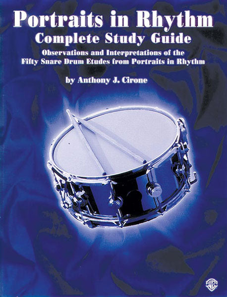 Portraits in Rhythm: Complete Study Guide Observations and Interpretations of the Fifty Snare Drum Etudes from Portraits in Rhythm 節奏 鼓練習曲 節奏 | 小雅音樂 Hsiaoya Music