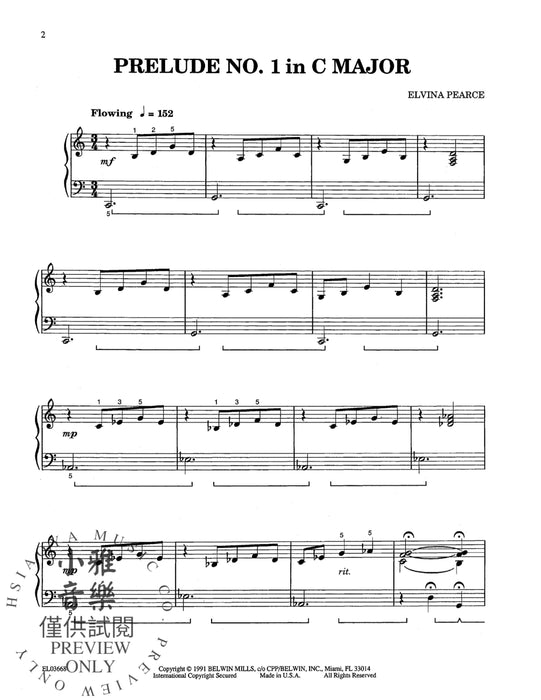 Seven Preludes in Seven Keys, Book 1 前奏曲 | 小雅音樂 Hsiaoya Music