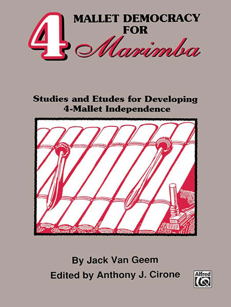 4 Mallet Democracy for Marimba Studies and Etudes for Developing 4-Mallet Independence 馬林巴琴 練習曲 | 小雅音樂 Hsiaoya Music