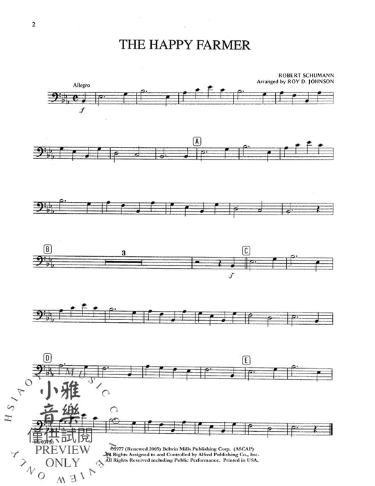 Classic Festival Solos (Bassoon), Volume 1 Solo Book 獨奏 低音管 獨奏 | 小雅音樂 Hsiaoya Music