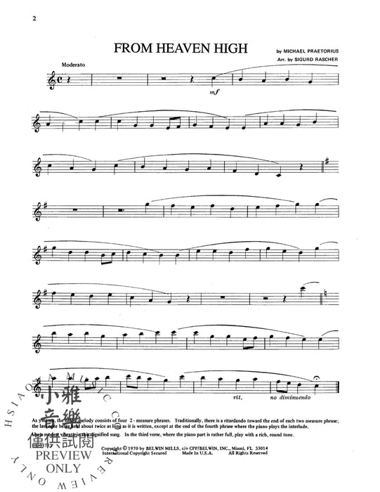 Classic Festival Solos (E-flat Alto Saxophone), Volume 1 Solo Book 獨奏 中音薩氏管 獨奏 | 小雅音樂 Hsiaoya Music