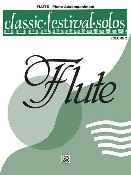 Classic Festival Solos (C Flute), Volume 2 Piano Acc. 獨奏 長笛 鋼琴 | 小雅音樂 Hsiaoya Music