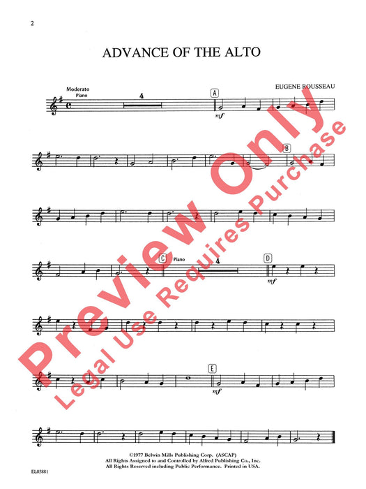 Classic Festival Solos (E-flat Alto Saxophone), Volume 2 Solo Book 獨奏 中音薩氏管 獨奏 | 小雅音樂 Hsiaoya Music