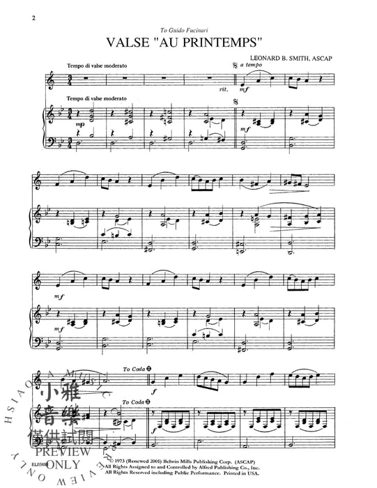 Classic Festival Solos (B-flat Trumpet), Volume 2 Piano Acc. 獨奏 小號 鋼琴 | 小雅音樂 Hsiaoya Music