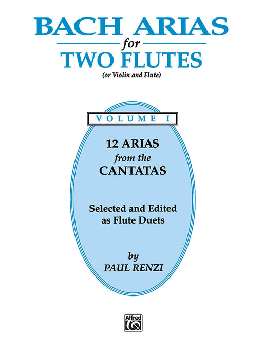Bach Arias for Two Flutes, Volume I or Violin and Flute 巴赫約翰‧克里斯提安 詠唱調 長笛 小提琴 長笛 | 小雅音樂 Hsiaoya Music