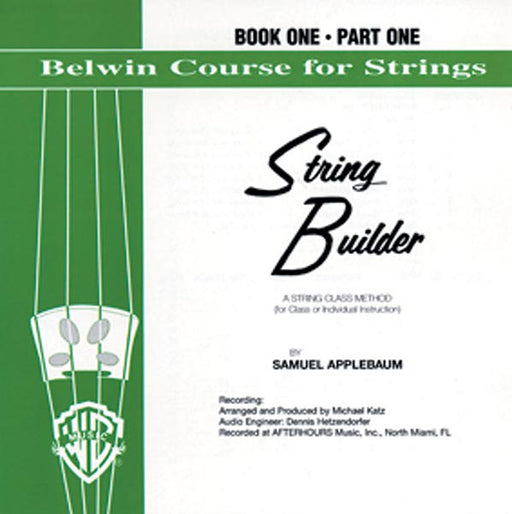 Belwin String Builder Accompaniment Recordings, Book One A String Class Method (for Class or Individual Instruction) 弦樂 伴奏 弦樂 | 小雅音樂 Hsiaoya Music