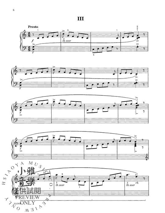 Vandall Sonatinas Four Original Sonatinas 小奏鳴曲 | 小雅音樂 Hsiaoya Music