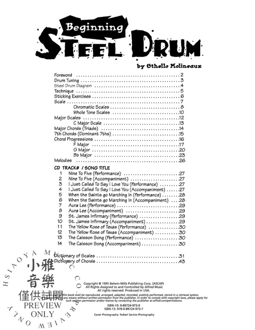 Beginning Steel Drum 鼓 | 小雅音樂 Hsiaoya Music