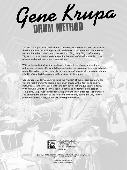 Gene Krupa Drum Method 鼓 | 小雅音樂 Hsiaoya Music