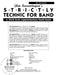 S*t*r*i*c*t-ly [Strictly] Technic for Band A Third Level Supplementary Band Book | 小雅音樂 Hsiaoya Music