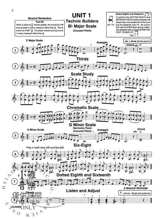 S*t*r*i*c*t-ly [Strictly] Technic for Band A Third Level Supplementary Band Book | 小雅音樂 Hsiaoya Music