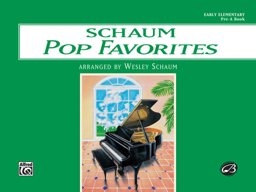 Schaum Pop Favorites, Pre-A: The Green Book | 小雅音樂 Hsiaoya Music