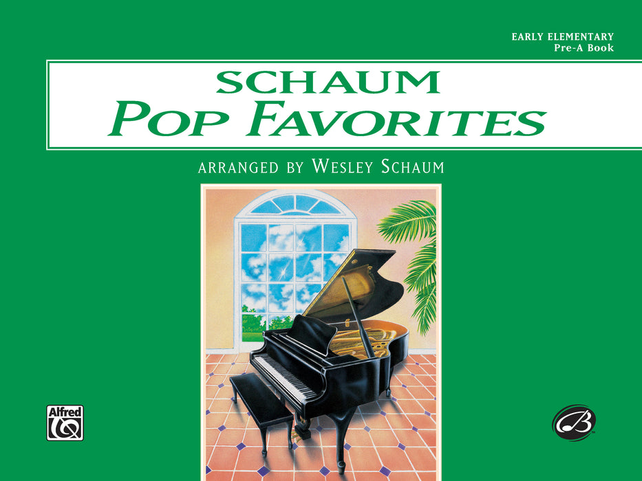 Schaum Pop Favorites, Pre-A: The Green Book | 小雅音樂 Hsiaoya Music