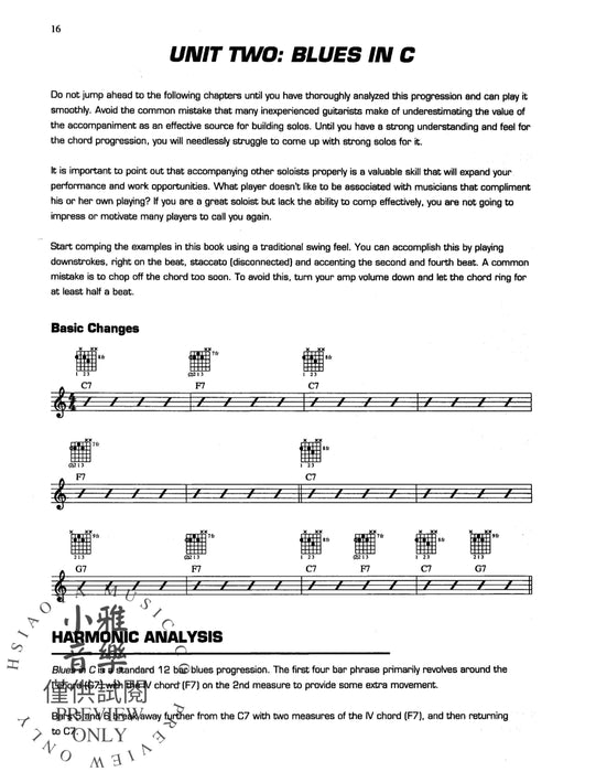 The Herb Ellis Jazz Guitar Method: Swing Blues 爵士音樂吉他 藍調 | 小雅音樂 Hsiaoya Music