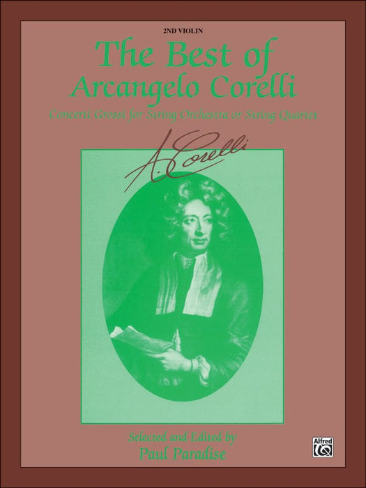 The Best of Arcangelo Corelli Concerti Grossi for String Orchestra or String Quartet 柯雷里阿爾坎傑羅 音樂會 弦樂團弦樂四重奏 | 小雅音樂 Hsiaoya Music