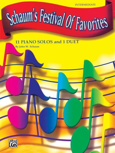 Schaum's Festival of Favorites 11 Piano Solos and 1 Duet 鋼琴 獨奏 二重奏 | 小雅音樂 Hsiaoya Music
