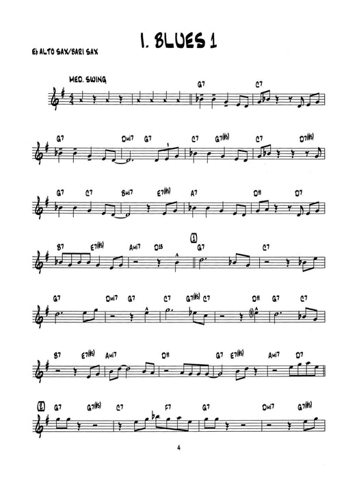 15 Easy Jazz, Blues & Funk Etudes 藍調 練習曲 | 小雅音樂 Hsiaoya Music