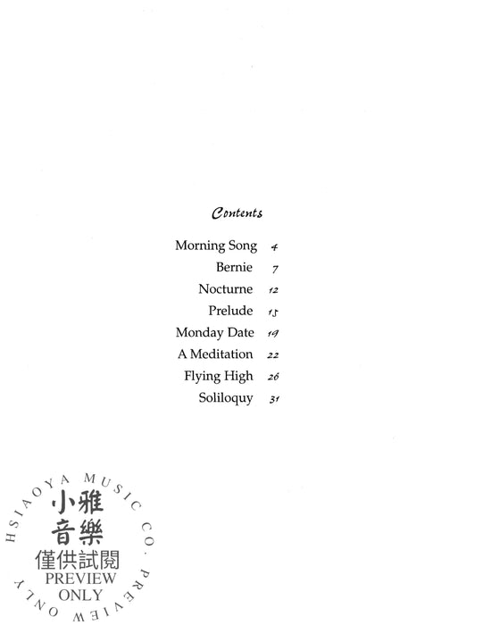 Jazz Sketches 8 Original Jazz Piano Solos 爵士音樂鋼琴 獨奏 | 小雅音樂 Hsiaoya Music