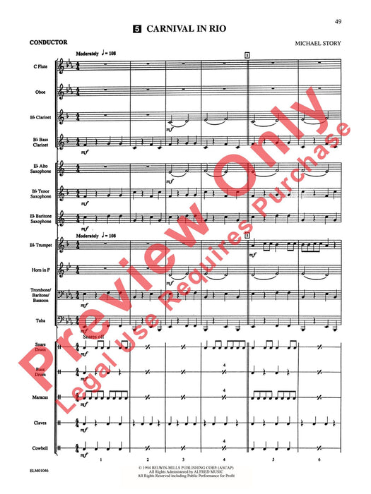 Belwin Beginning Band, Book One (featuring the works of Michael Story) | 小雅音樂 Hsiaoya Music