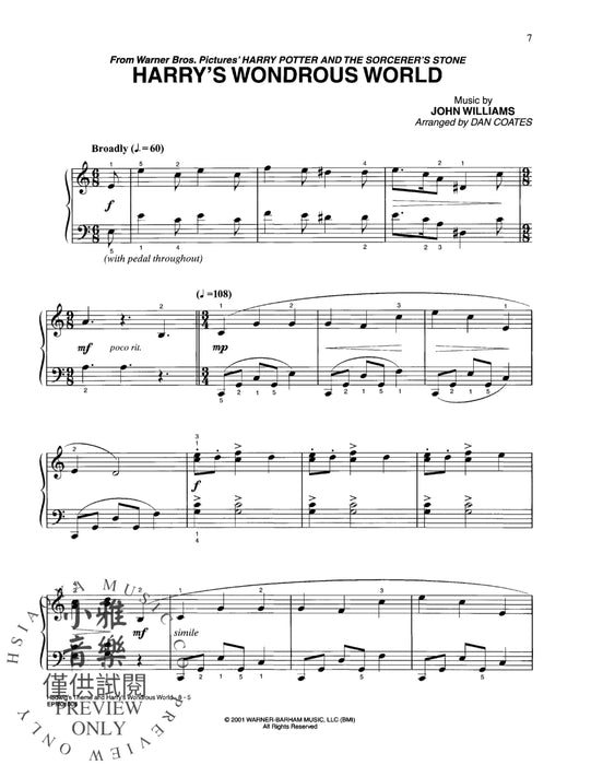 Hedwig's Theme & Harry's Wondrous World (from Harry Potter and the Sorcerer's Stone) 主題 | 小雅音樂 Hsiaoya Music