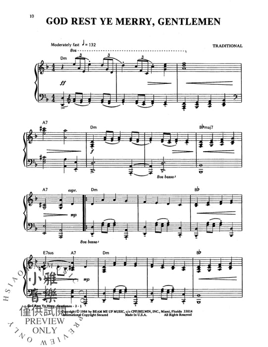 Advanced Piano Solos Complete, Christmas Edition 鋼琴 獨奏 | 小雅音樂 Hsiaoya Music