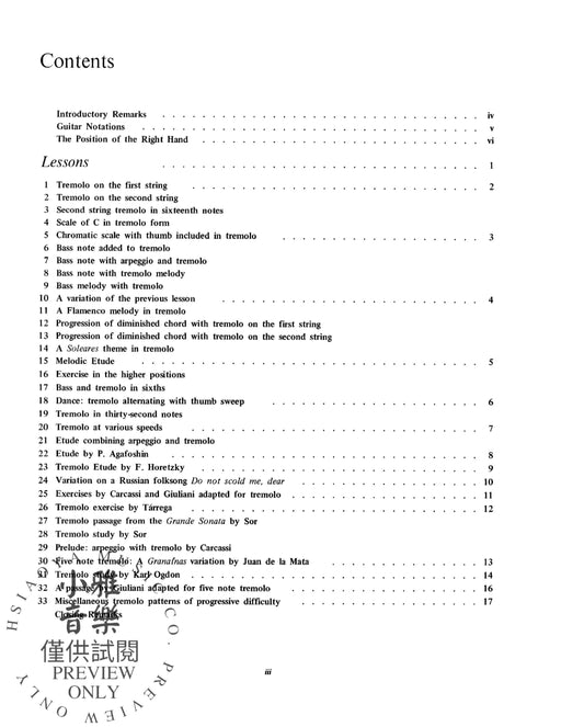 Complete Study of Tremolo for the Classic Guitar 吉他 | 小雅音樂 Hsiaoya Music
