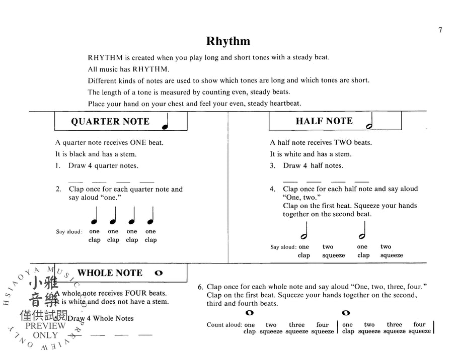 David Carr Glover Method for Piano: Lessons, Primer 鋼琴 | 小雅音樂 Hsiaoya Music