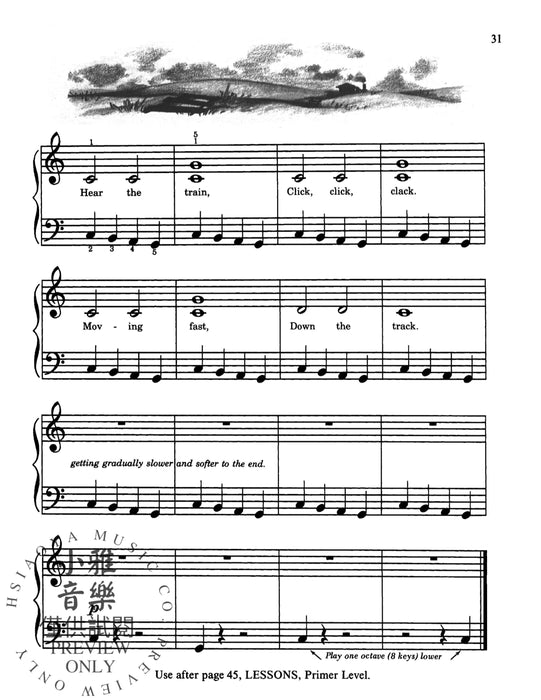 David Carr Glover Method for Piano: Performance, Primer 鋼琴 | 小雅音樂 Hsiaoya Music