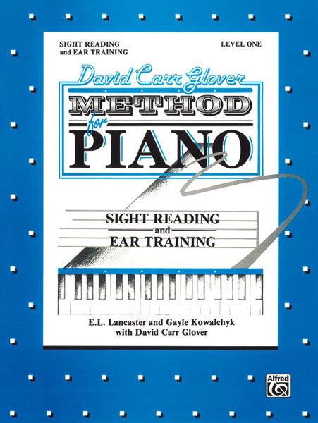David Carr Glover Method for Piano: Sight Reading and Ear Training, Level 1 鋼琴 | 小雅音樂 Hsiaoya Music