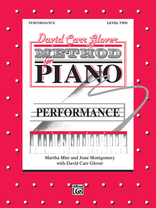 David Carr Glover Method for Piano: Performance, Level 2 鋼琴 | 小雅音樂 Hsiaoya Music