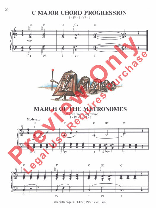 David Carr Glover Method for Piano: Technic, Level 2 鋼琴 | 小雅音樂 Hsiaoya Music