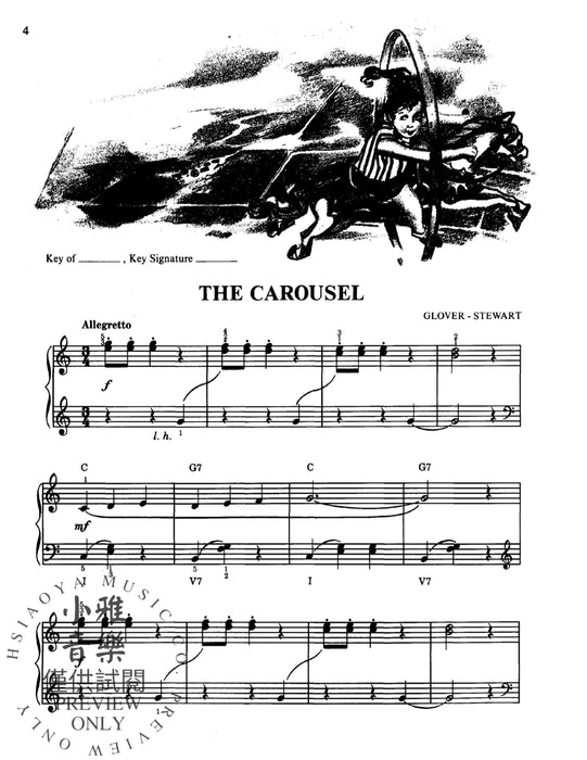 David Carr Glover Method for Piano: Lessons, Level 3 鋼琴 | 小雅音樂 Hsiaoya Music