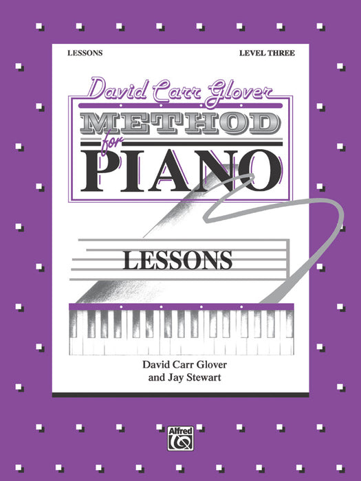 David Carr Glover Method for Piano: Lessons, Level 3 鋼琴 | 小雅音樂 Hsiaoya Music