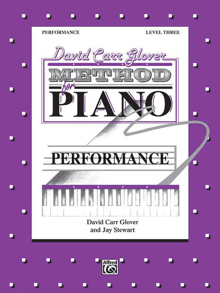 David Carr Glover Method for Piano: Performance, Level 3 鋼琴 | 小雅音樂 Hsiaoya Music