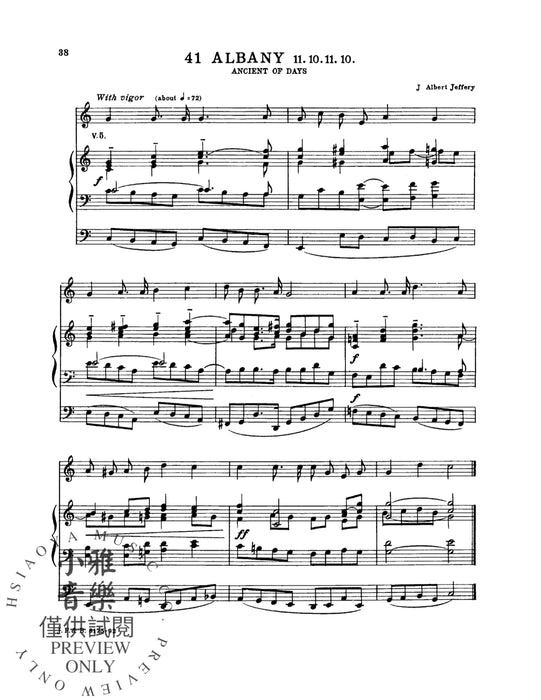 Free Organ Accompaniments to One Hundred Well-Known Hymn Tunes 管風琴 伴奏 讚美歌 | 小雅音樂 Hsiaoya Music