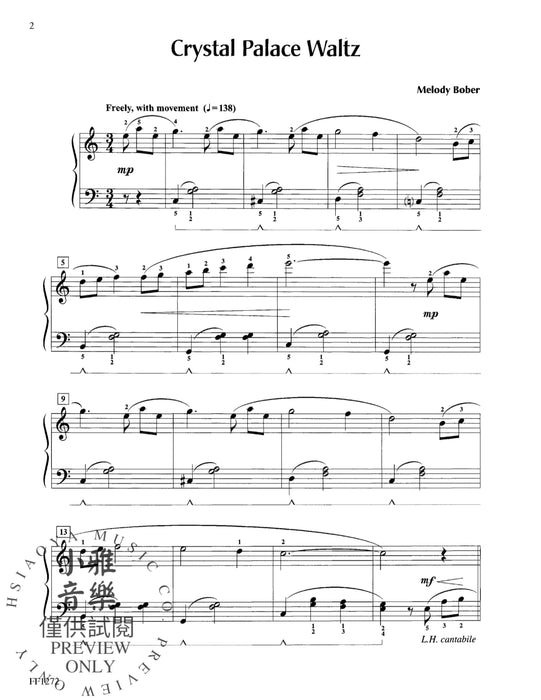 The Best of Melody Bober, Book 2 Original Piano Compositions 旋律 鋼琴 | 小雅音樂 Hsiaoya Music