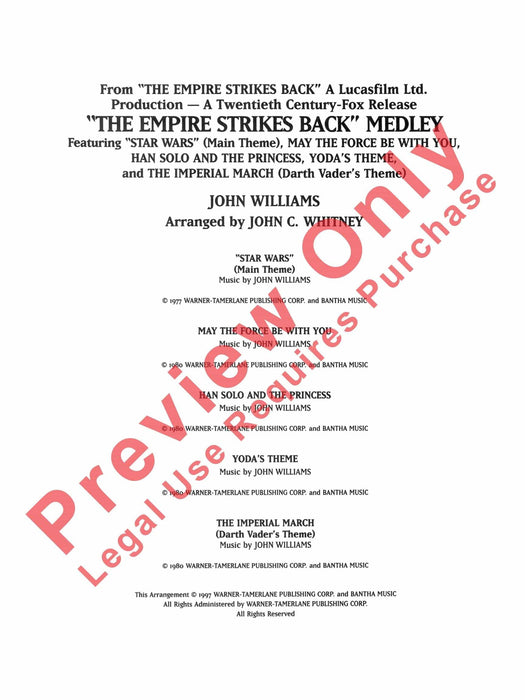 The Empire Strikes Back Medley 組合曲 | 小雅音樂 Hsiaoya Music