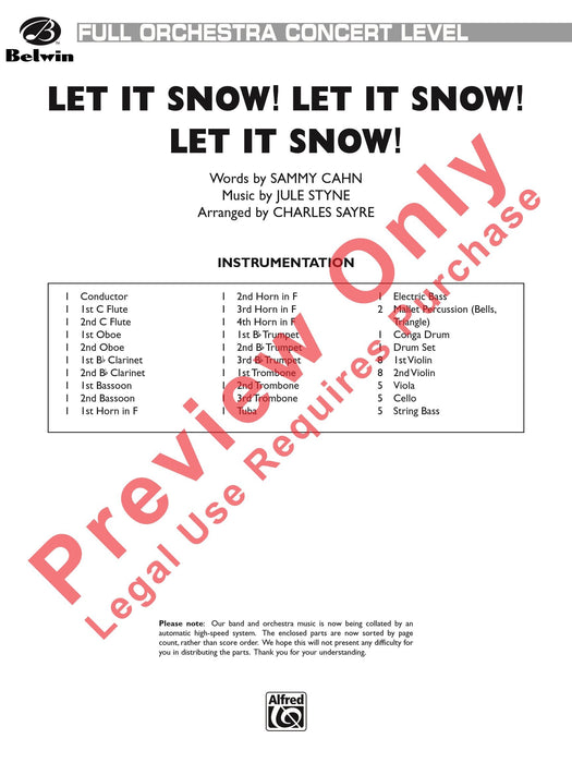 Let It Snow! Let It Snow! Let It Snow! 總譜 | 小雅音樂 Hsiaoya Music