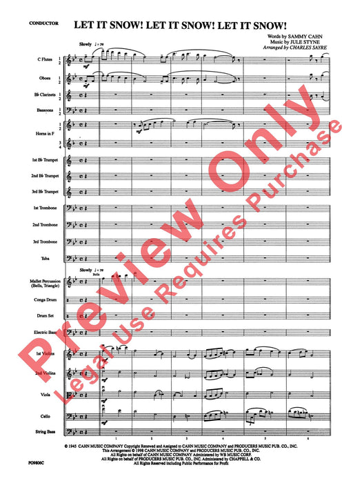 Let It Snow! Let It Snow! Let It Snow! 總譜 | 小雅音樂 Hsiaoya Music