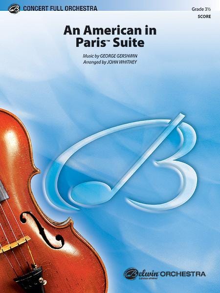 An American in Paris Suite 蓋希文 一個美國人在巴黎組曲 總譜 | 小雅音樂 Hsiaoya Music